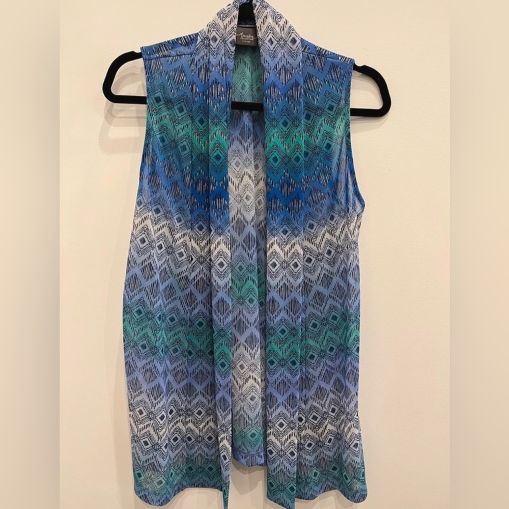 Chico’s Drapey Open Front Vest